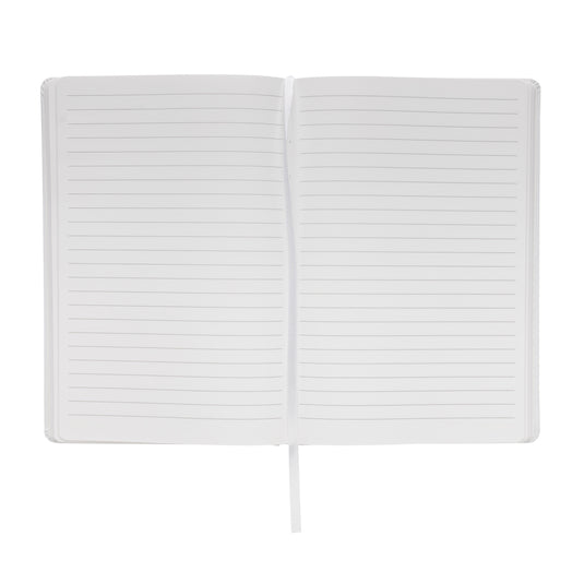 XD Collection A5 Impact stone paper hardcover notebook with durable cover and blank pages, ideal for writing and note-taking.