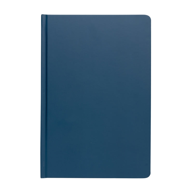 Load image into Gallery viewer, A5 Impact stone paper hardcover notebook from XD Collection with a sleek black cover and elastic closure.
