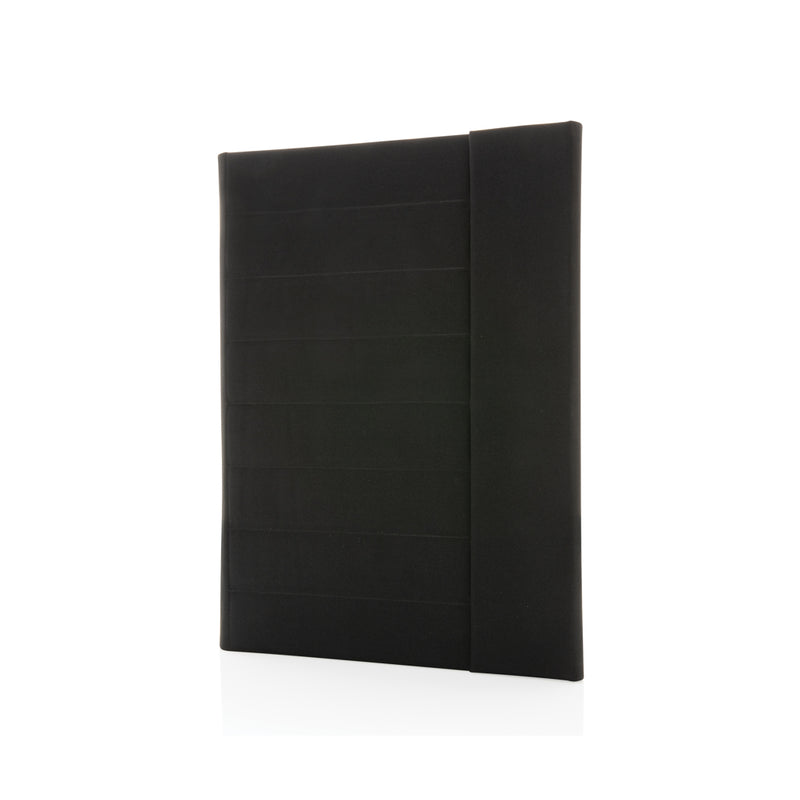 Load image into Gallery viewer, Impact Aware™ A4 portfolio by XD Xclusive with magnetic closure, featuring sleek design and organized interior for documents.
