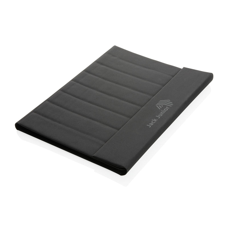 Load image into Gallery viewer, Impact Aware™ A4 portfolio with magnetic closure by XD Xclusive, featuring a sleek design and secure magnetic fastening.
