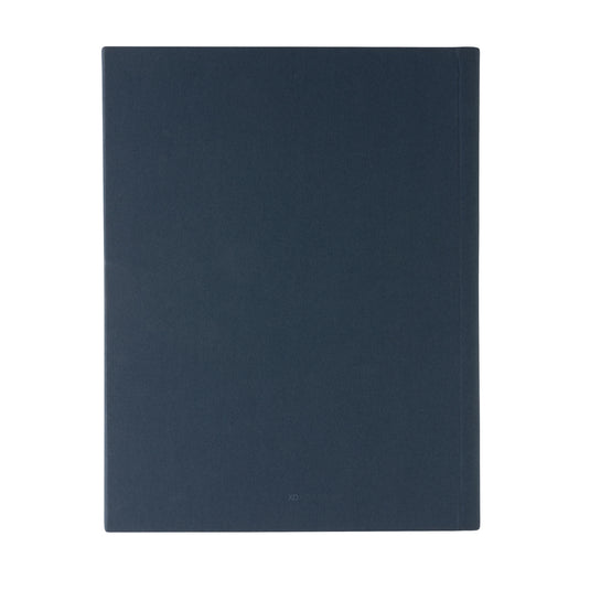 Impact Aware™ A4 portfolio by XD Xclusive with magnetic closure, black leather-like cover and interior document pockets.