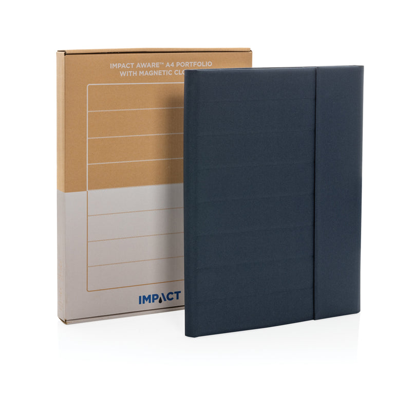 Load image into Gallery viewer, Impact Aware™ A4 portfolio with magnetic closure from XD Xclusive, featuring a sleek design and secure magnetic clasp.
