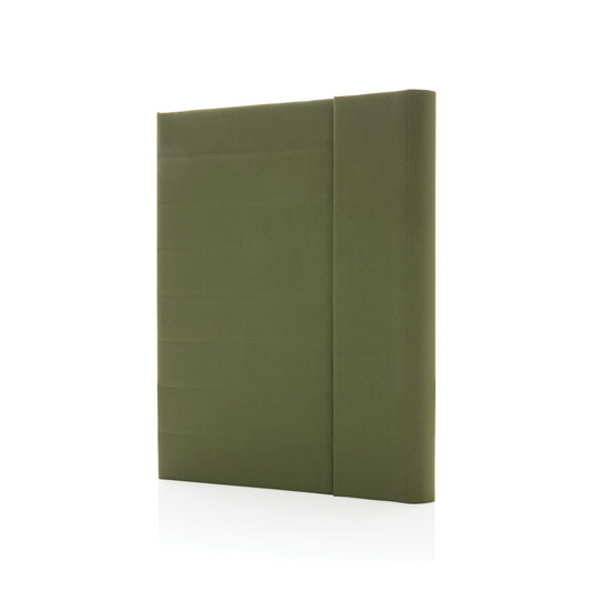 Impact Aware™ A4 portfolio by XD Xclusive featuring magnetic closure, sleek design, and durable cover for professional document organization.