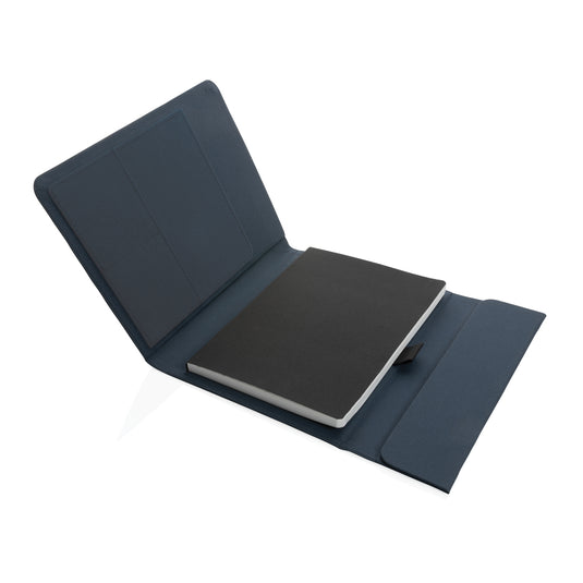 Impact Aware™ A5 notebook with magnetic closure by XD Xclusive, featuring a sleek cover and compact design for note-taking.