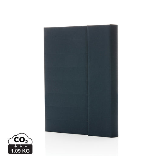 Impact Aware™ A5 notebook with magnetic closure by XD Xclusive, featuring a sleek design and durable cover for note-taking.
