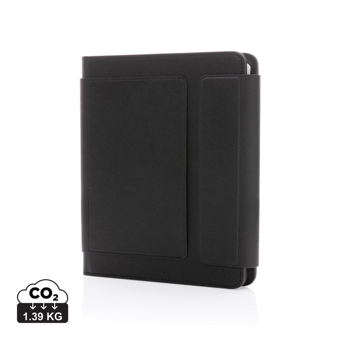 Swiss Peak Heritage RCS rPU A5 stone paper portfolio - Custom Wood Designs