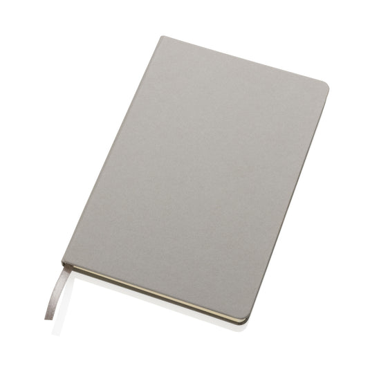 A5 hardcover notebook from XD Collection with a sleek black cover, featuring a closed design and smooth texture.