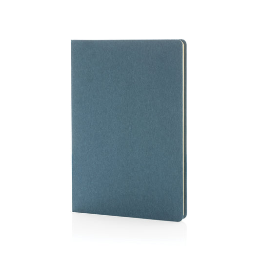 A5 hardcover notebook from XD Collection with a sleek black cover, ideal for writing and note-taking.