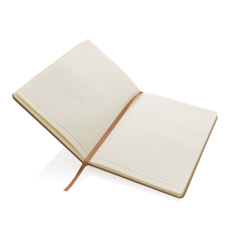 Load image into Gallery viewer, A5 hardcover notebook from XD Collection with a sleek black cover, designed for journaling and note-taking.
