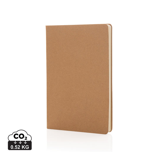 A5 hardcover notebook from XD Collection, featuring a sleek black cover and lined pages for writing or note-taking.