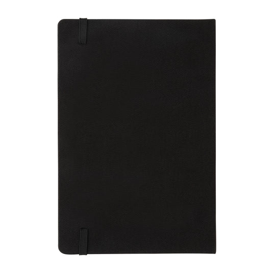 XD Collection GRS certified RPET A5 notebook with durable cover and spiral binding, ideal for note-taking and organization.