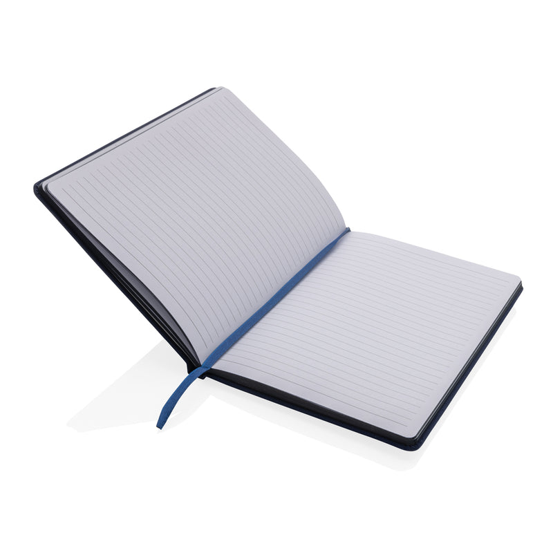 Load image into Gallery viewer, XD Collection GRS certified RPET A5 notebook, eco-friendly portfolio with durable cover and lined pages, ideal for note-taking.
