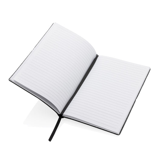 Recycled felt A5 softcover notebook from XD Collection GRS certified portfolio and notebook, with a soft, textured cover.