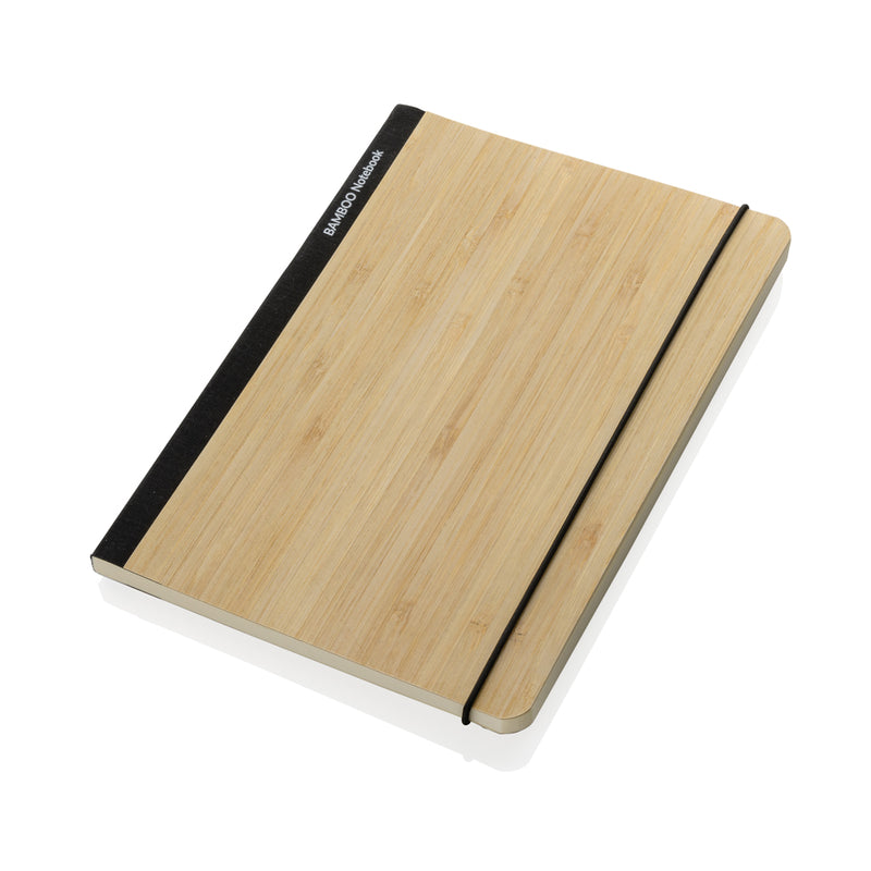 Load image into Gallery viewer, Scribe bamboo A5 Notebook - Custom Wood Designs
