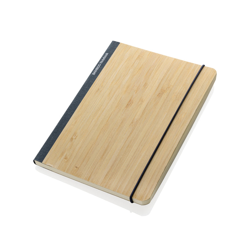 Load image into Gallery viewer, Scribe bamboo A5 Notebook - Custom Wood Designs

