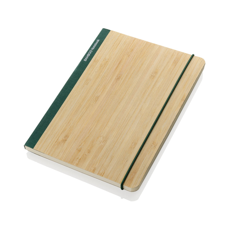Load image into Gallery viewer, Scribe bamboo A5 Notebook - Custom Wood Designs
