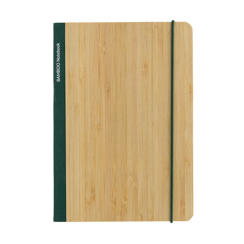 Load image into Gallery viewer, Scribe bamboo A5 Notebook - Custom Wood Designs

