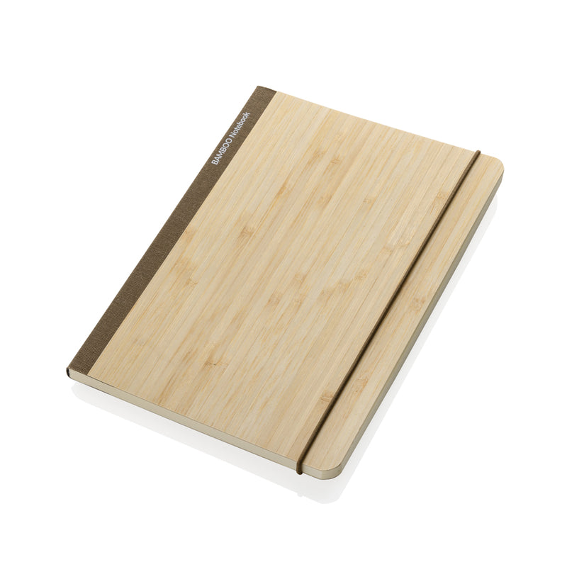 Load image into Gallery viewer, Scribe bamboo A5 Notebook - Custom Wood Designs
