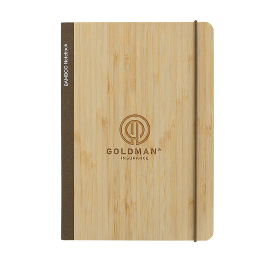 Scribe bamboo A5 Notebook - Custom Wood Designs