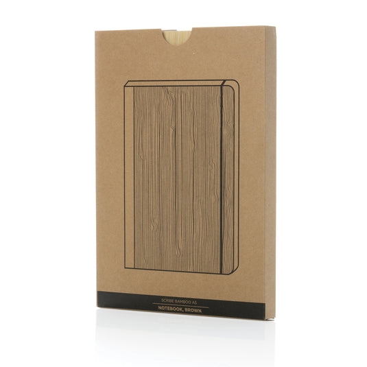 Scribe bamboo A5 Notebook - Custom Wood Designs