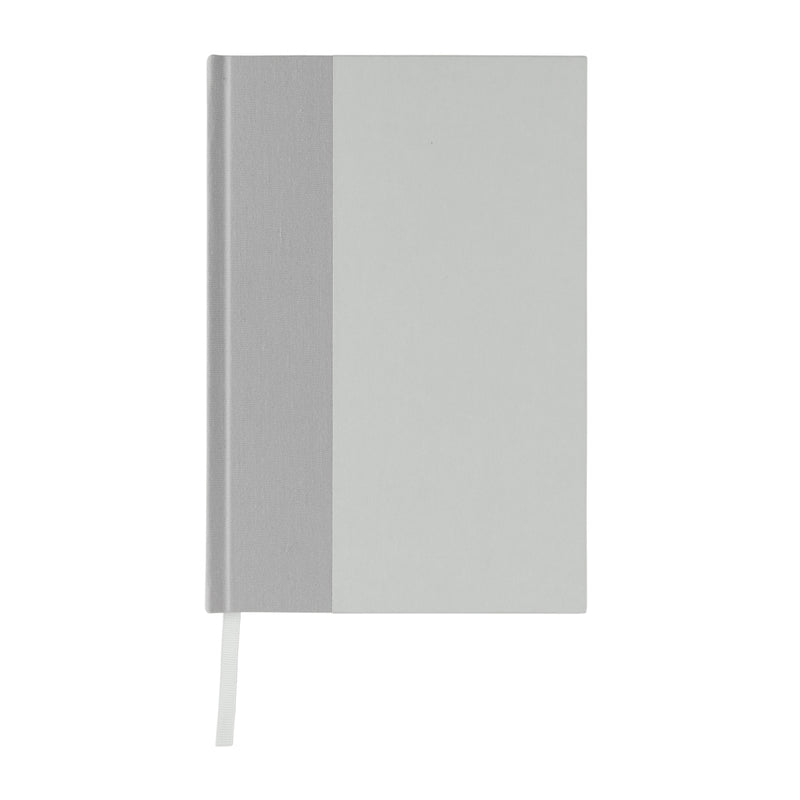 Load image into Gallery viewer, XD Collection Words GRS certified RPET and Kraft A5 notebook with elastic closure and lined pages, eco-friendly portfolio for writing.
