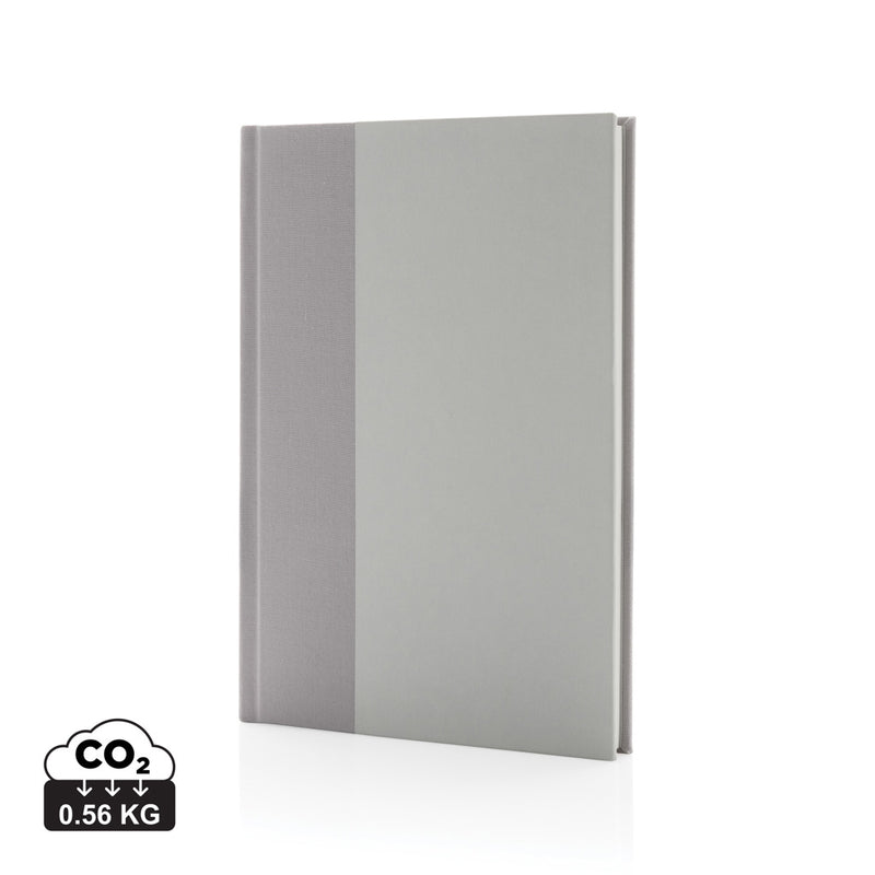 Load image into Gallery viewer, XD Collection A5 notebook with Words GRS certified RPET cover and kraft accents, ideal for portfolios and note-taking.
