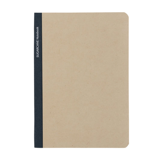 A5 notebook with sugarcane paper cover from XD Collection, featuring a stylish, eco-friendly design for writing and note-taking.