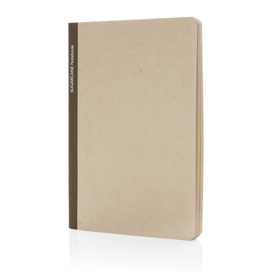 A5 XD Collection Stylo Sugarcane paper notebook with a textured cover, featuring lined pages and a compact design for note-taking.