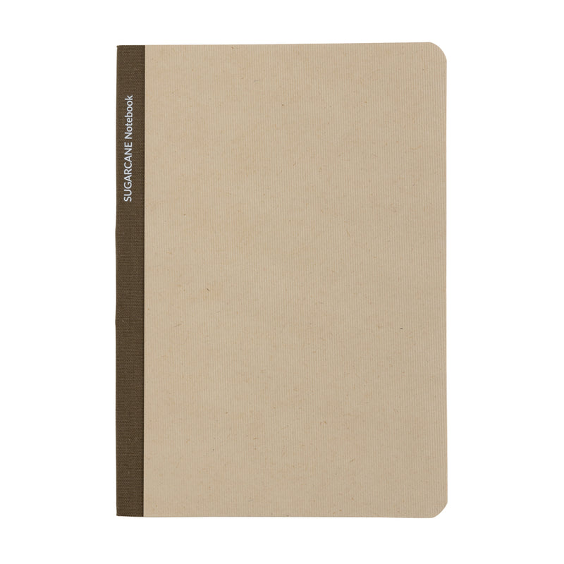 Load image into Gallery viewer, A5 notebook from XD Collection with sugarcane paper cover, featuring a stylish portfolio design and a spiral binding.
