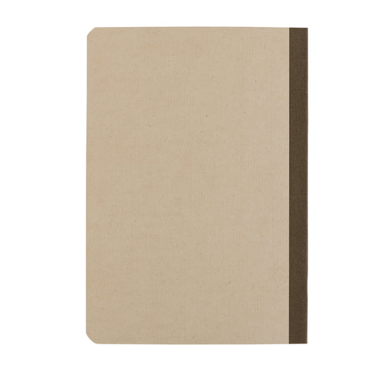 A5 notebook with Stylo Sugarcane paper cover from XD Collection, featuring a natural, textured surface and compact design.