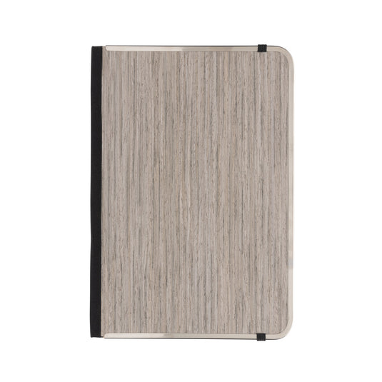 XD Collection Treeline A5 wooden cover deluxe notebook with natural wooden cover and lined pages, stylish and durable for writing.