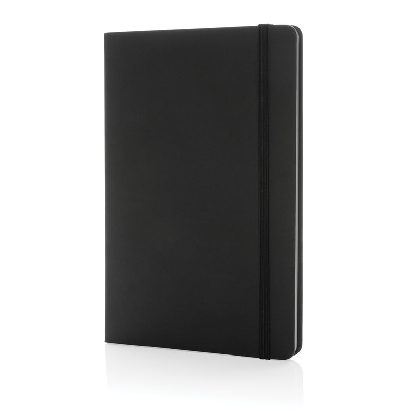 Load image into Gallery viewer, Craftstone A5 recycled kraft and stonepaper notebook by XD Collection featuring eco-friendly cover and durable binding.

