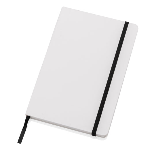 Craftstone A5 recycled kraft and stonepaper notebook by XD Collection with textured cover and sustainable design.
