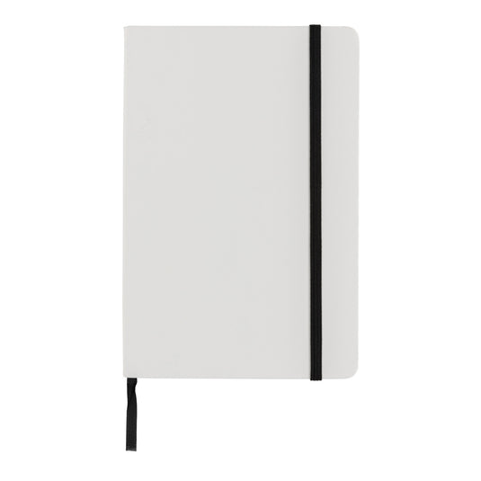 Craftstone A5 recycled kraft and stonepaper notebook by XD Collection, featuring a natural textured cover and compact size.