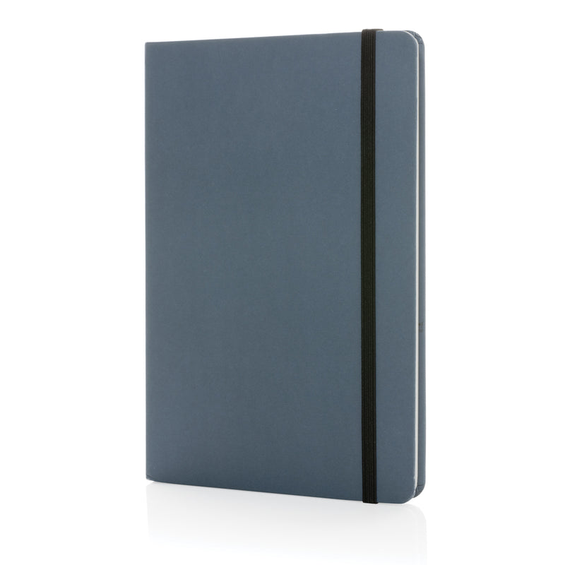 Load image into Gallery viewer, Craftstone A5 recycled kraft and stonepaper notebook by XD Collection, featuring a natural textured cover and eco-friendly design.
