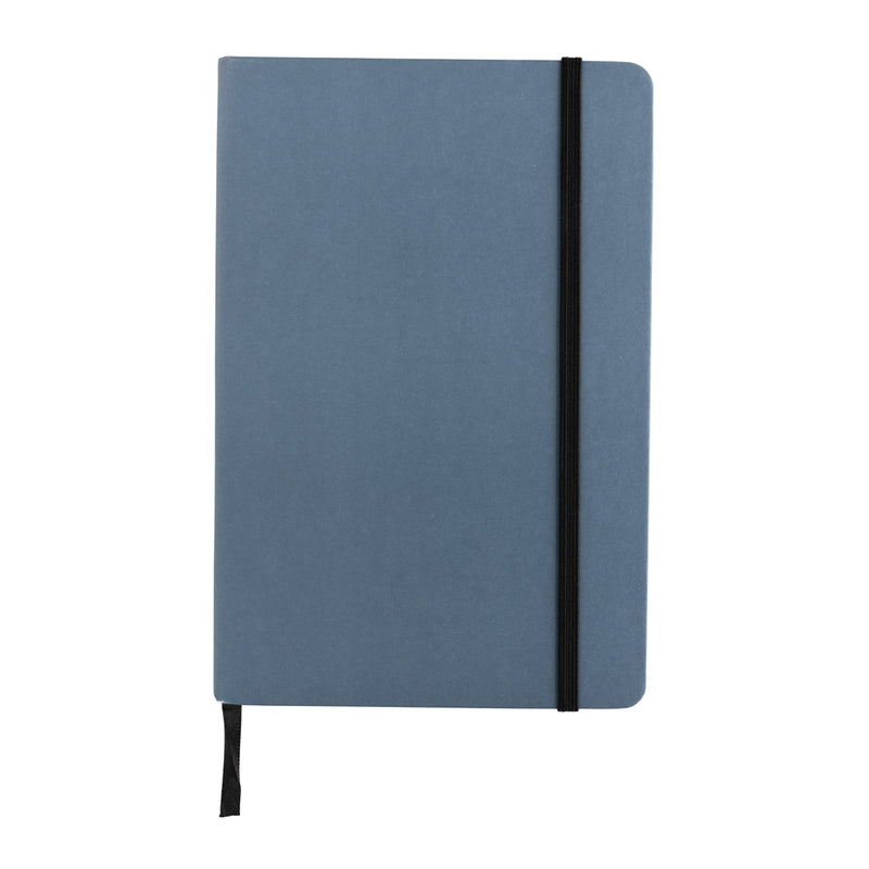 Load image into Gallery viewer, Craftstone A5 recycled kraft and stonepaper notebook by XD Collection, showing the textured cover and compact size for note-taking.
