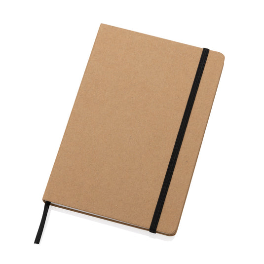 XD Collection Craftstone A5 recycled kraft and stonepaper notebook with a durable cover and minimalist design.
