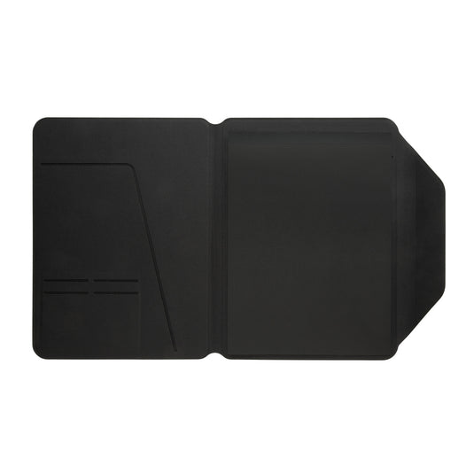 Teri AWARE™ RPET and walnut A4 portfolio - Custom Wood Designs