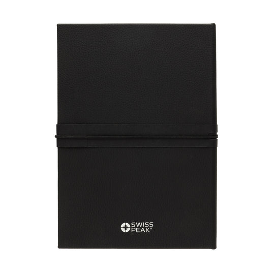 Swiss Peak RCS deluxe business gift set w/ water bottle-Portfolios & Notebooks