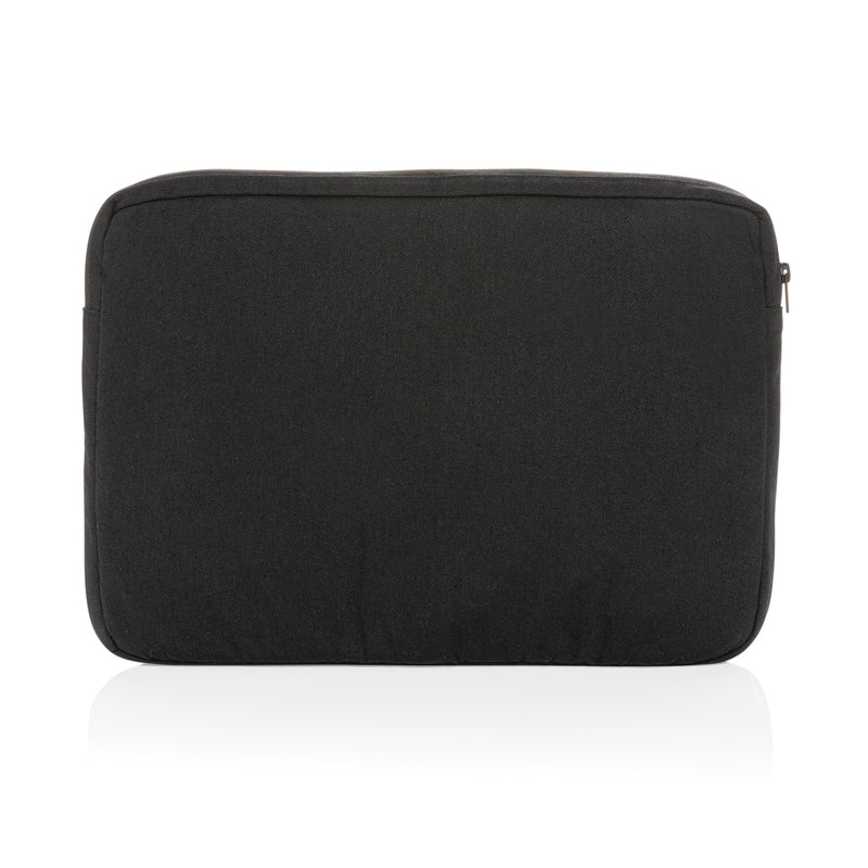 Load image into Gallery viewer, Laluka AWARE™ recycled cotton 15.6-inch laptop sleeve by XD Collection, bag with soft interior and eco-friendly design.
