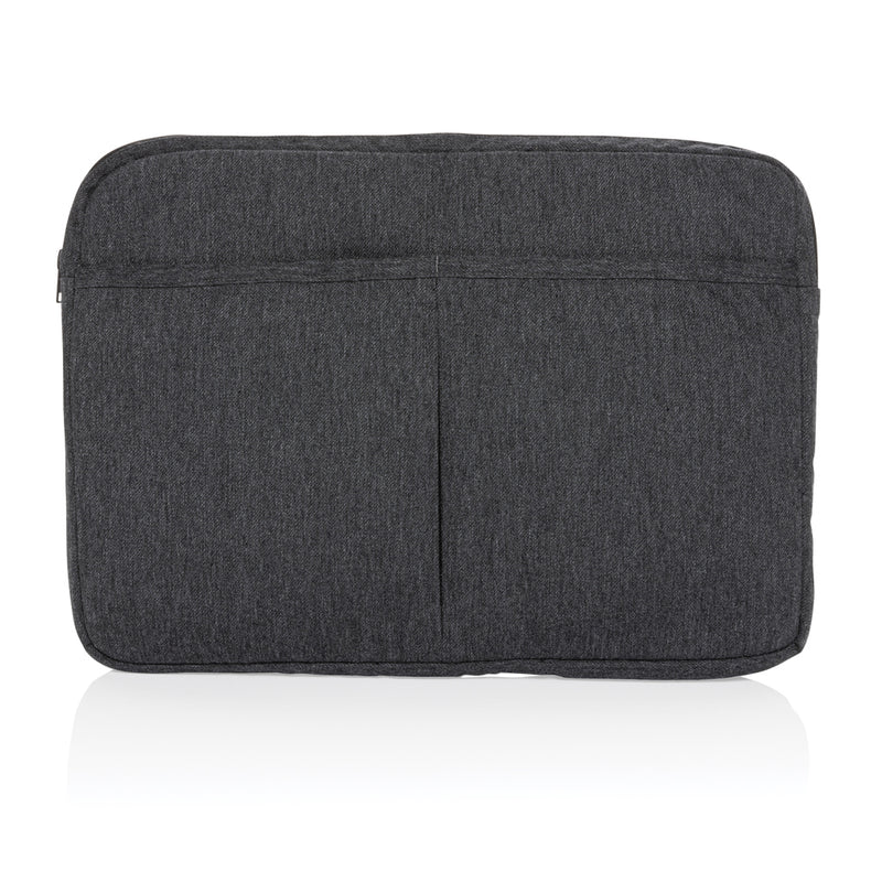 Load image into Gallery viewer, Laluka AWARE™ recycled cotton laptop sleeve for 15.6 inch laptops by XD Collection, featuring eco-friendly design and padded protection.
