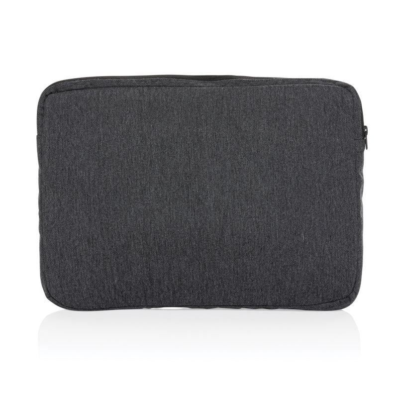 Load image into Gallery viewer, Laluka AWARE™ recycled cotton 15.6-inch laptop sleeve by XD Collection, protecting a laptop with eco-friendly design.
