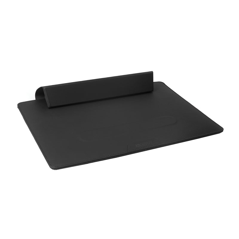 Load image into Gallery viewer, XD Design 14-inch mobile office sleeve showing a sleek black bag with padded interior for laptops and accessories.

