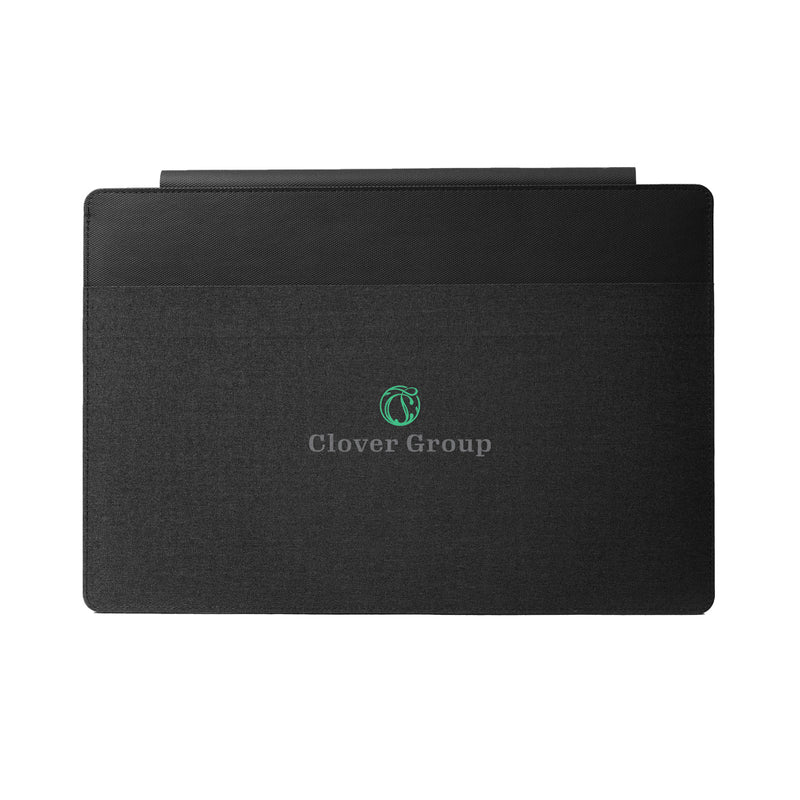 Load image into Gallery viewer, XD Design 14-inch mobile office sleeve showing padded exterior and zipper closure for safe laptop transport.
