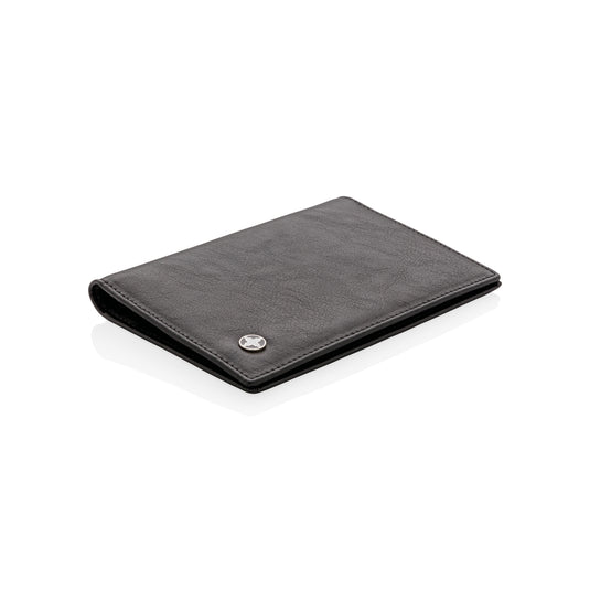 RFID anti-skimming passport holder - Custom Wood Designs