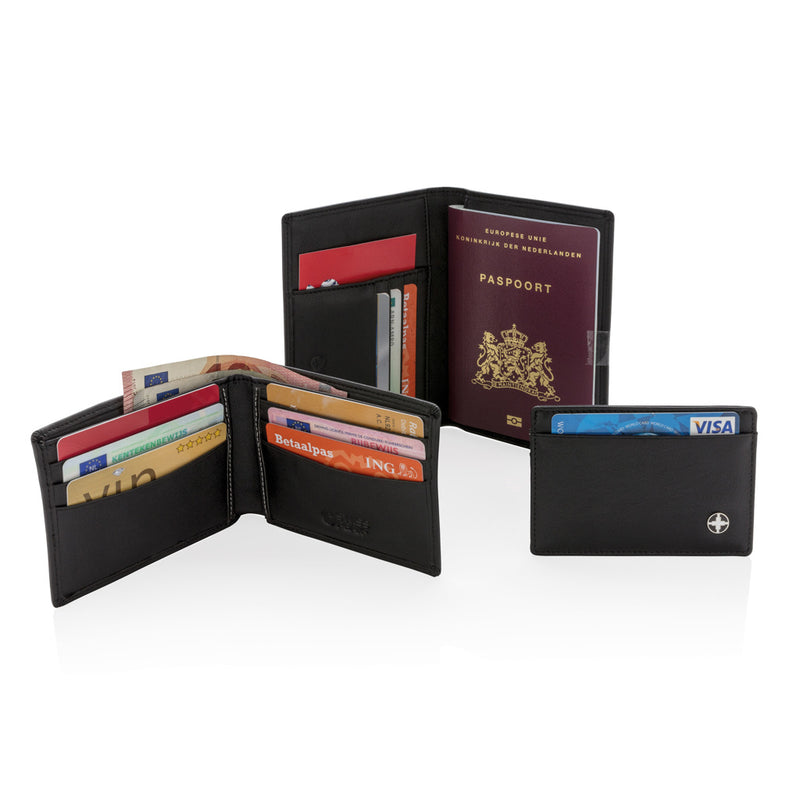 Load image into Gallery viewer, RFID anti-skimming passport holder - Custom Wood Designs
