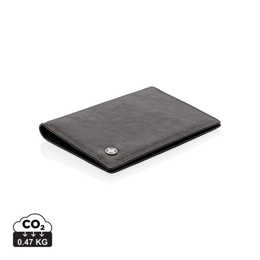 RFID anti-skimming passport holder - Custom Wood Designs