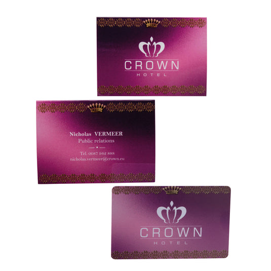 RFID shield card with active jamming chip from XD Collection, designed for bags and travel to protect against skimming.
