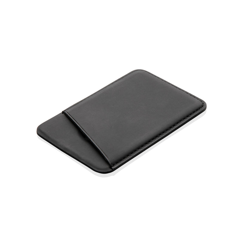 Load image into Gallery viewer, XD Collection magnetic phone card holder attached to a smartphone, compact phone and tablet accessory for holding cards securely.
