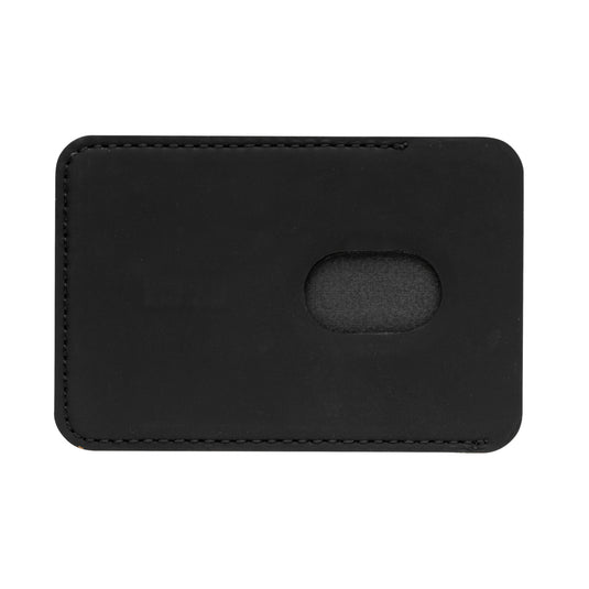 XD Collection magnetic phone card holder attached to a smartphone, showcasing compact design for storing cards and IDs.